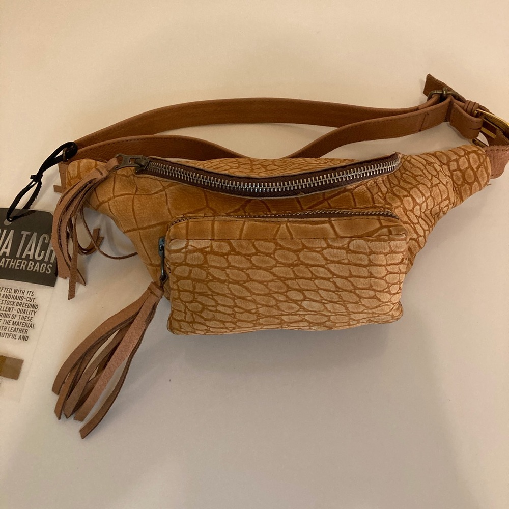 NEW Leather Fanny Pack by SABRINA TACH